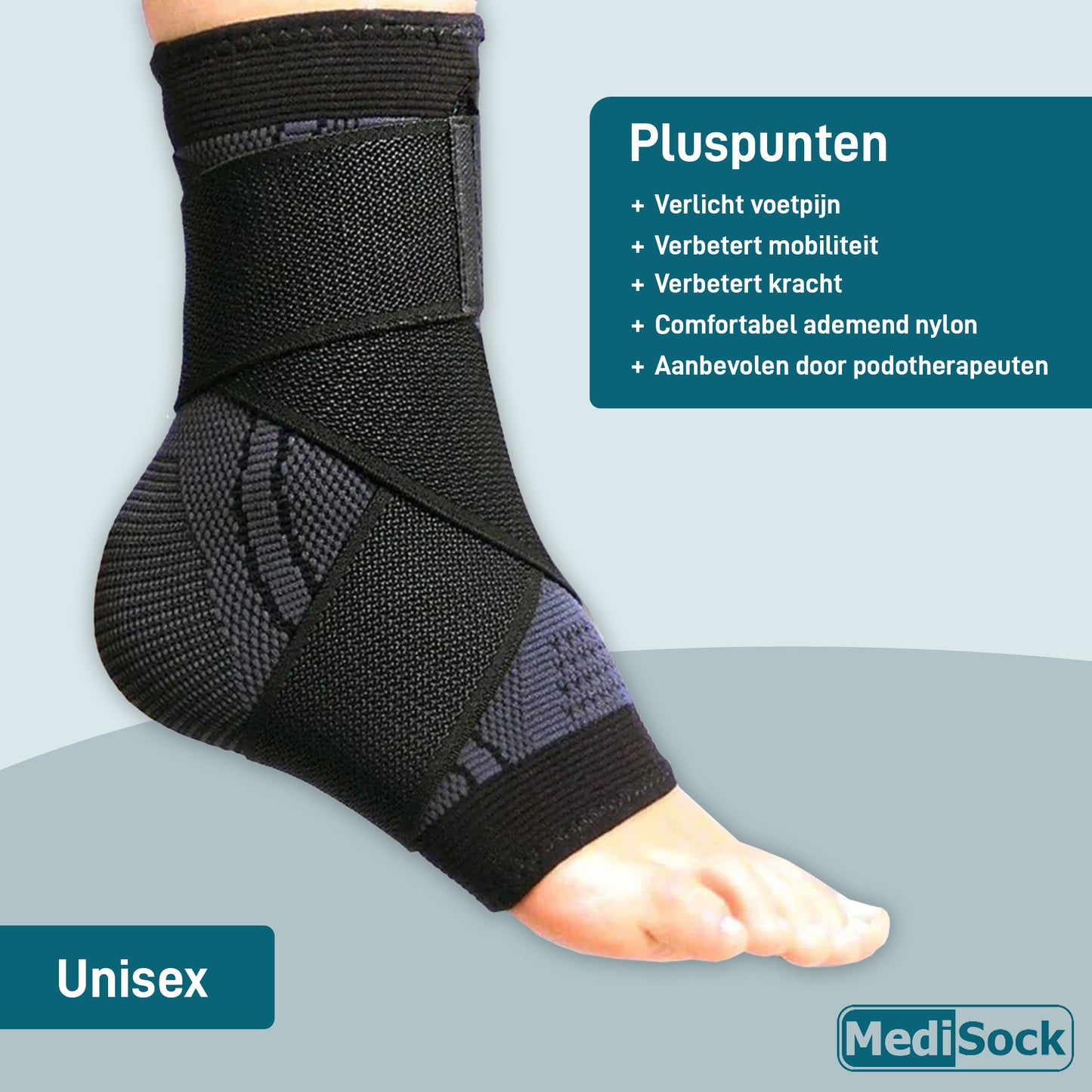 MediSock® Pro - Pijnverlichting en ondersteuning voor je voeten